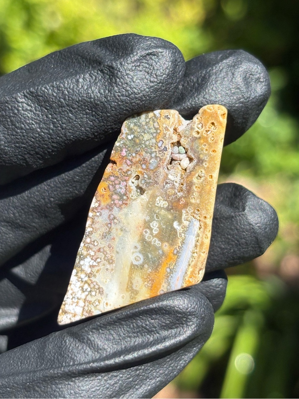 Small Ocean Jasper Crystal Freeform - Polished Sea Jasper
